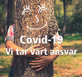 Idag kommer vi inte krama eller ta dig i hand!